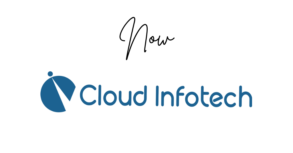 Cloud Infotech New Look, Same Trusted Vision cloud logo banner