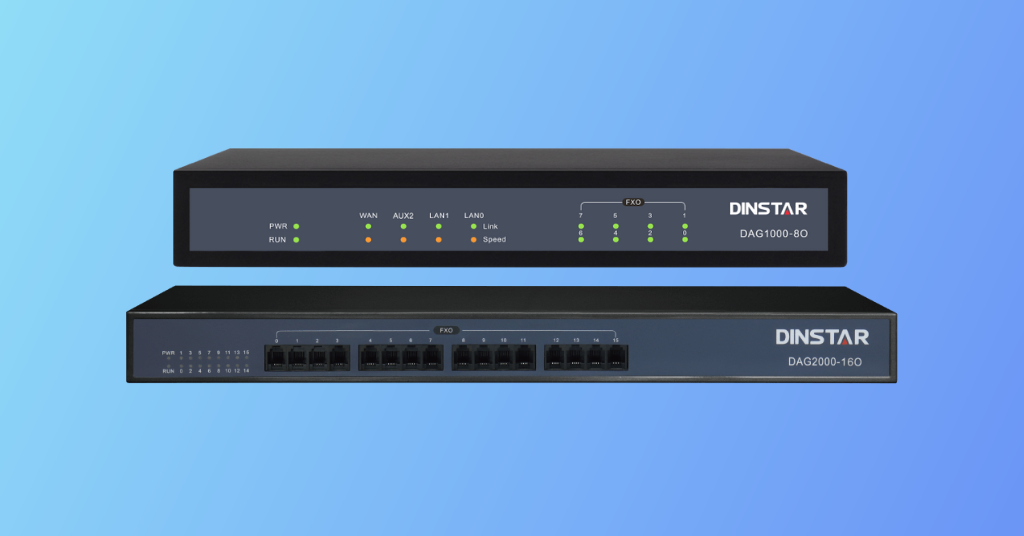 dinstar analog voip gateway